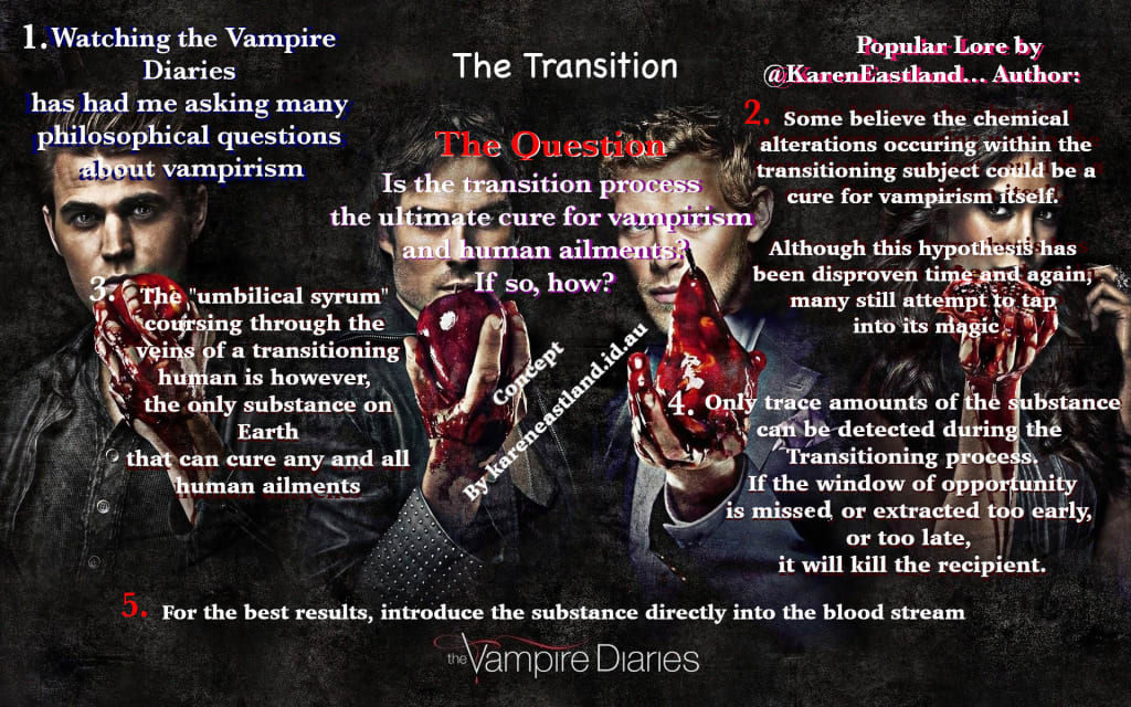 The Umbilical Serum of a Transitioning Vampire