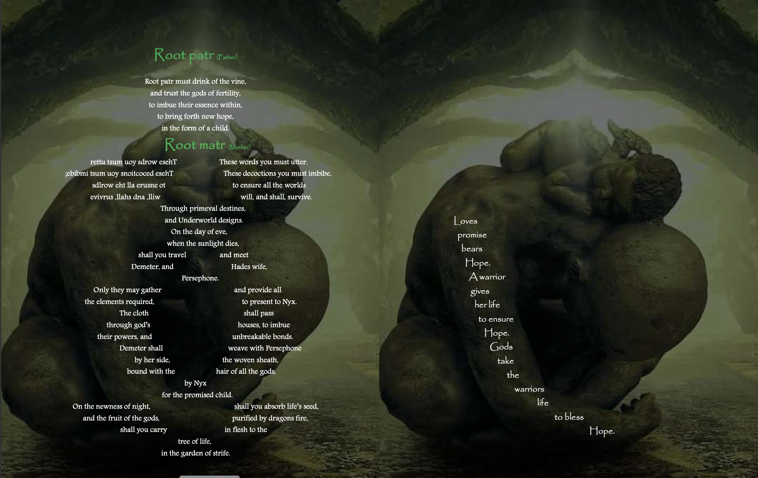 Transference Ritual